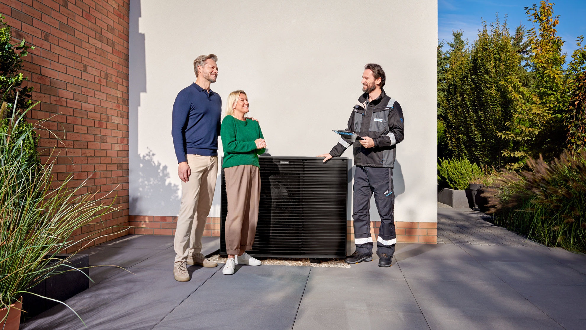 Daikin Altherma Wärmepumpe Außengerät